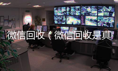 微信回收（个人回收vx秒结微信回收是真的假的）